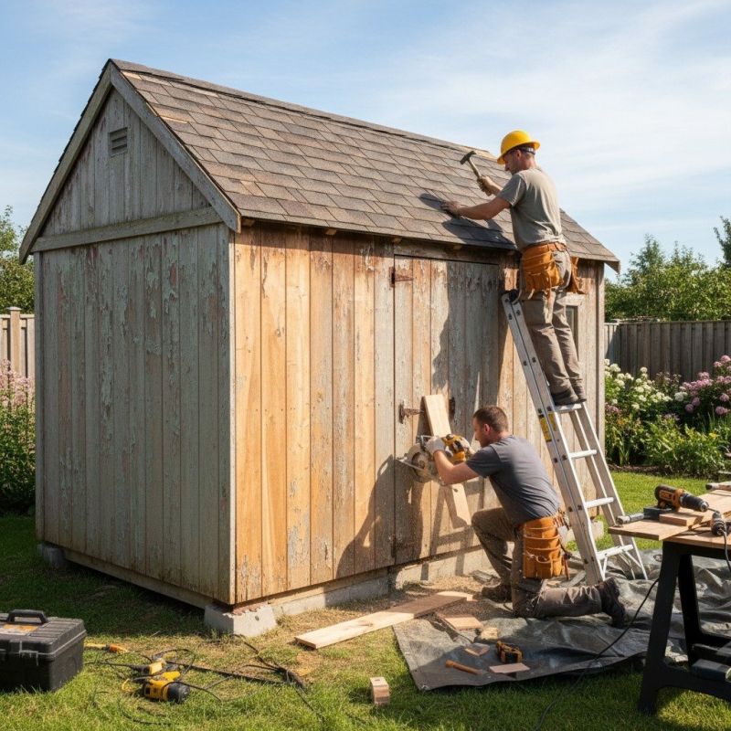 Storage Shed Constructiion