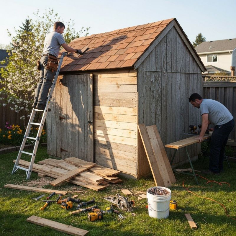 Storage Shed Constructiion
