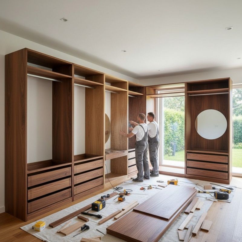 Built In Wardrobe Installation in Raleigh, NC