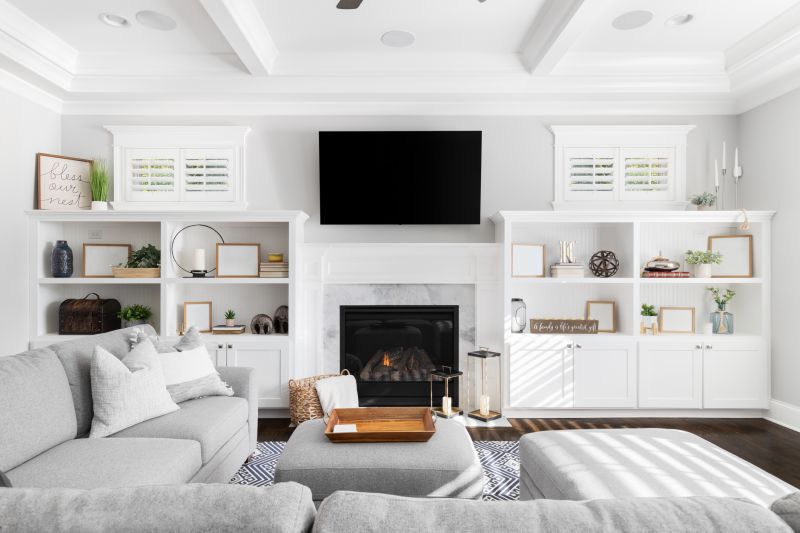 Fireplace Cabinet Installation in Alexandria, VA