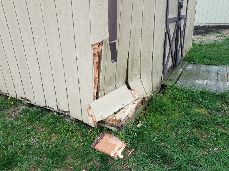 Wood Shed Repair in Alpharetta, GA